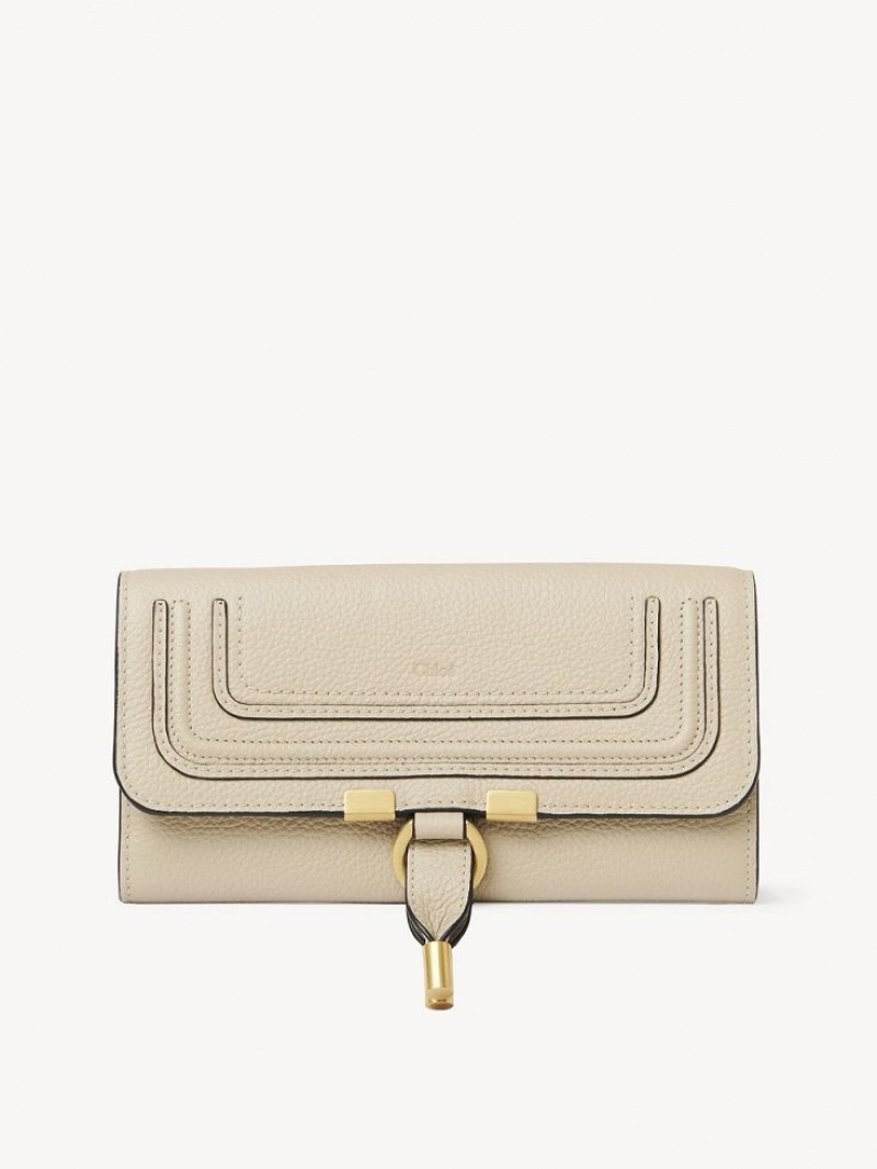 Root Beige Chloe Marcie Long Wallets | CHE-SR14305