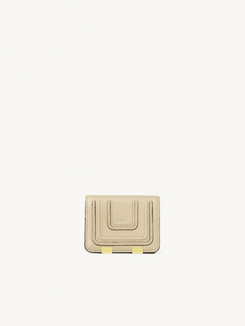 Root Beige Chloe Marcie Small Compact Wallets | CHE-SR14273