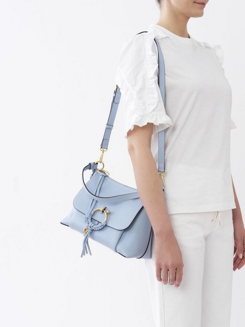 SOFTY BLUE Chloe Joan Small Shoulder Bags | CHE-SR14679