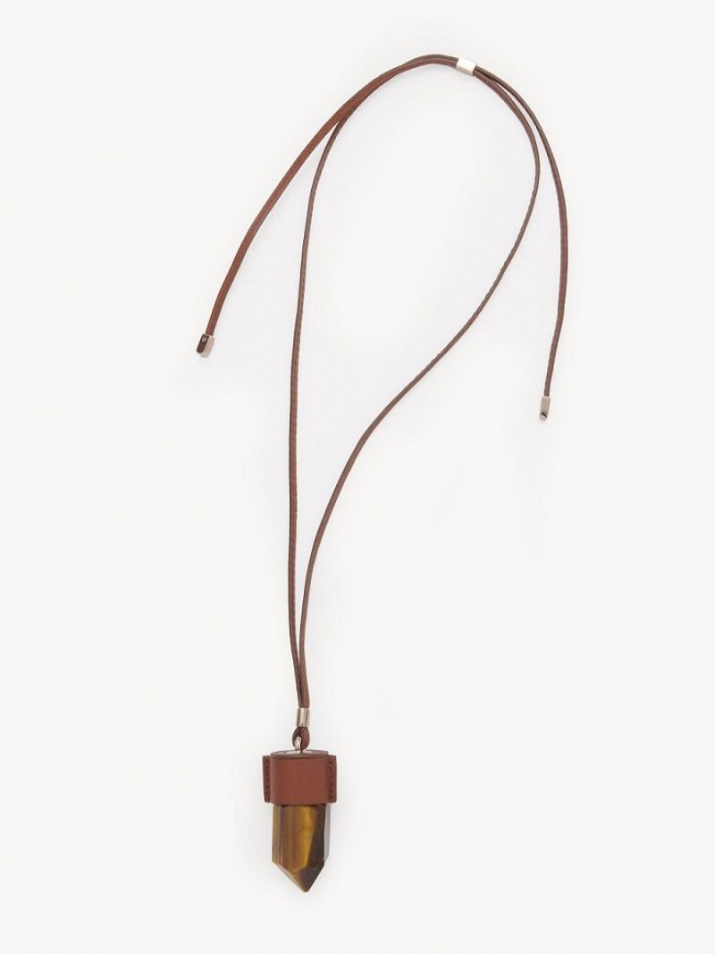 Sepia Brown Chloe Jemma Necklaces | CHE-SR14409