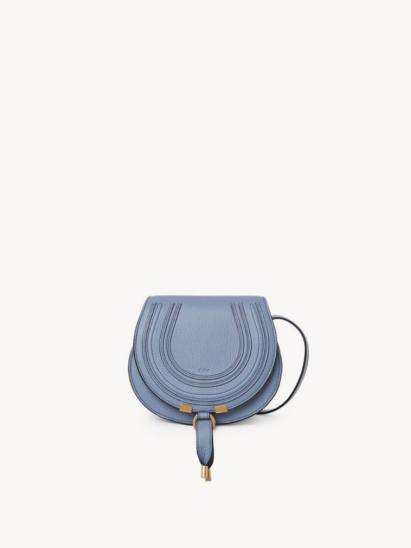 Shady Cobalt Chloe Marcie Small Crossbody Bags | CHE-SR13496