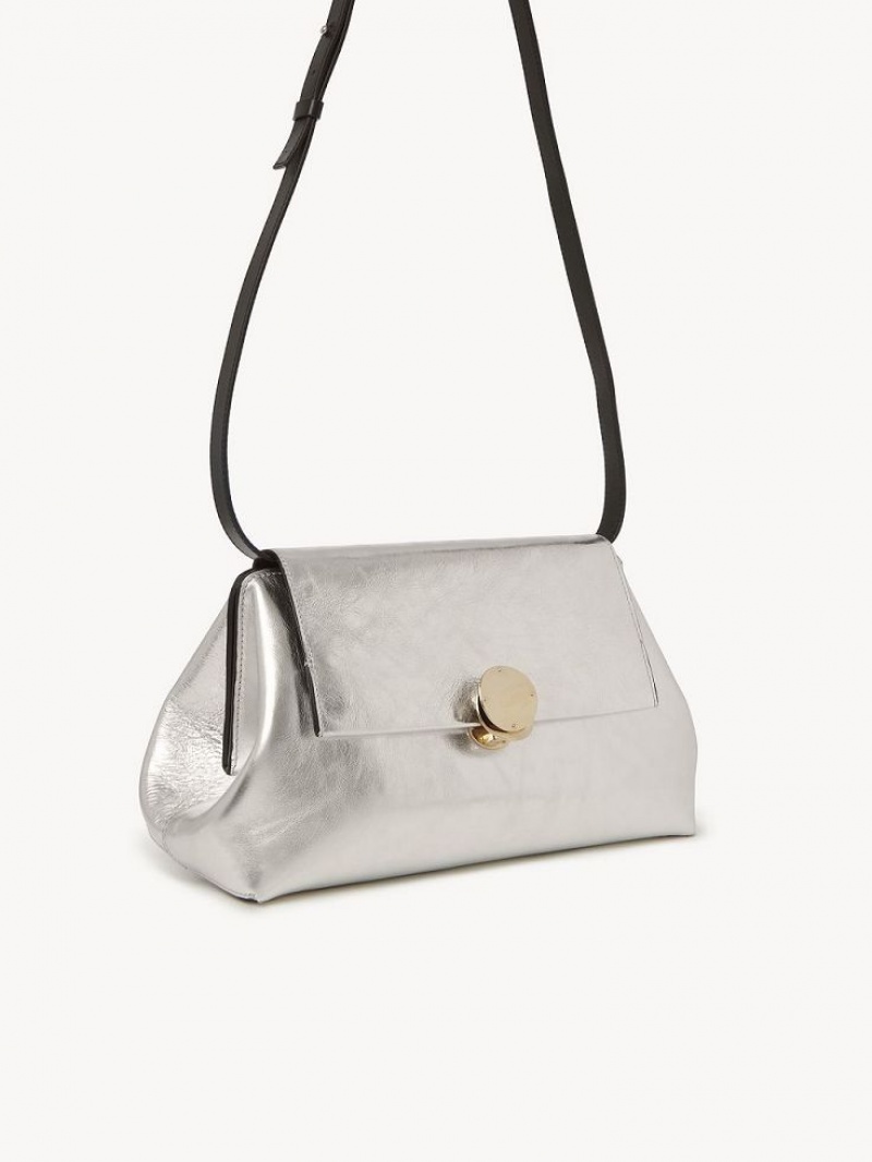 Silver Chloe Penelope Clutches | CHE-SR13754