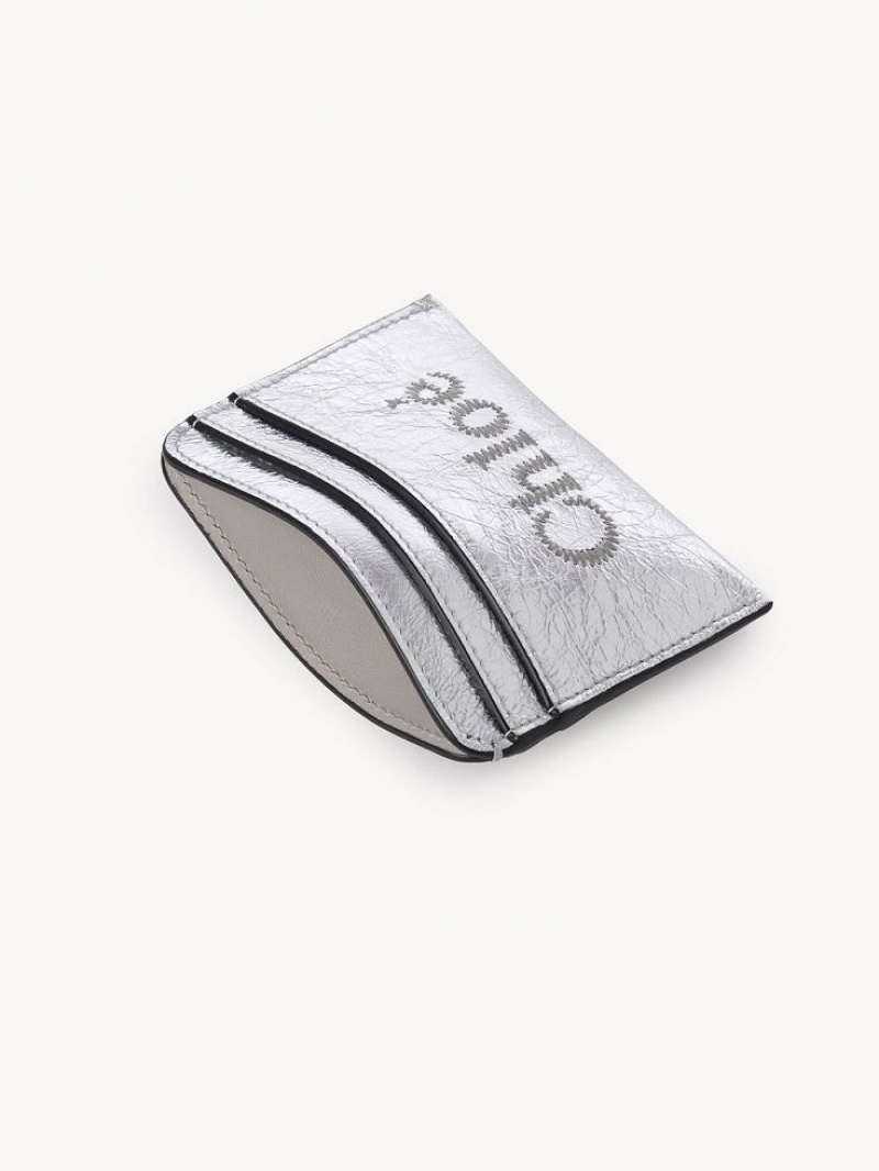 Silver Chloe Sense Card Holders | CHE-SR14311