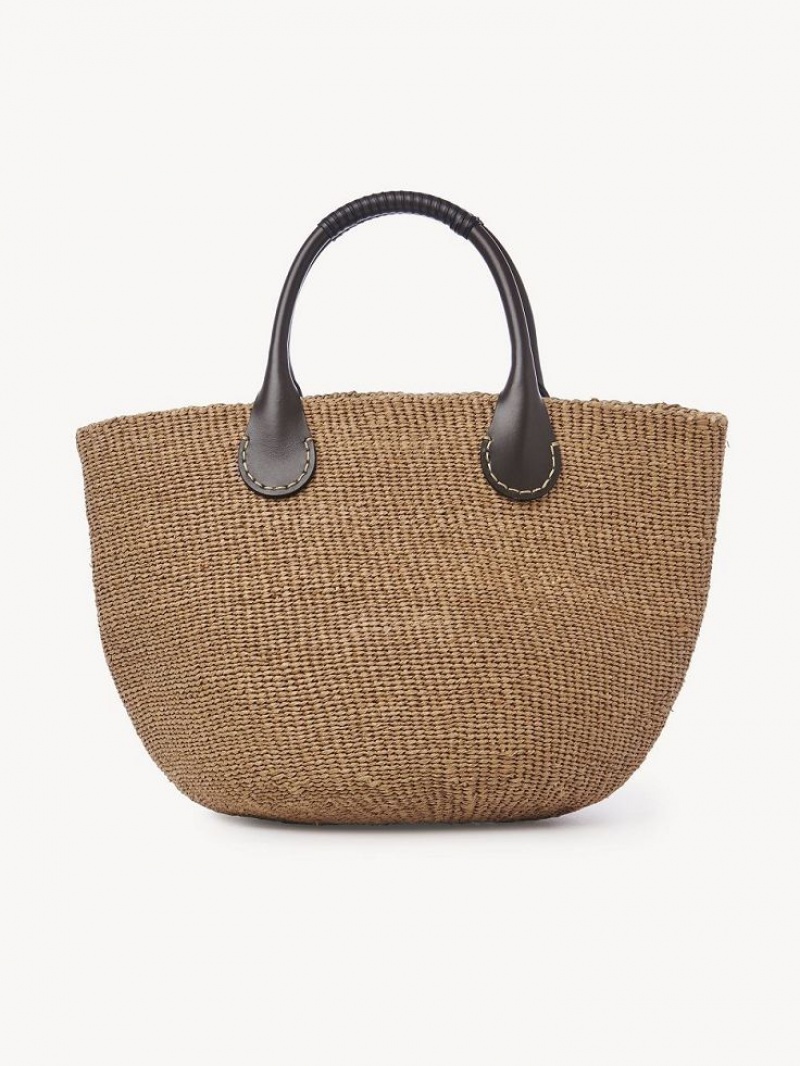 Somber Brown Chloe X Eres Palma Large Baskets | CHE-SR13640