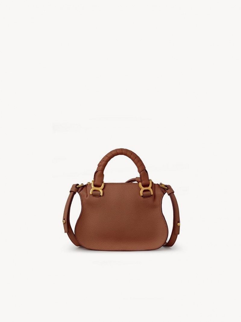 Tan Chloe Marcie Double Carry Mini Bags | CHE-SR13725