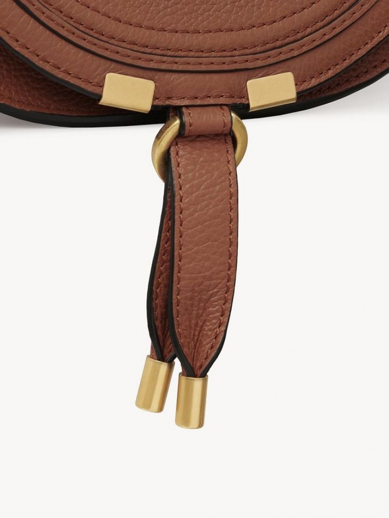 Tan Chloe Marcie Small Crossbody Bags | CHE-SR13552