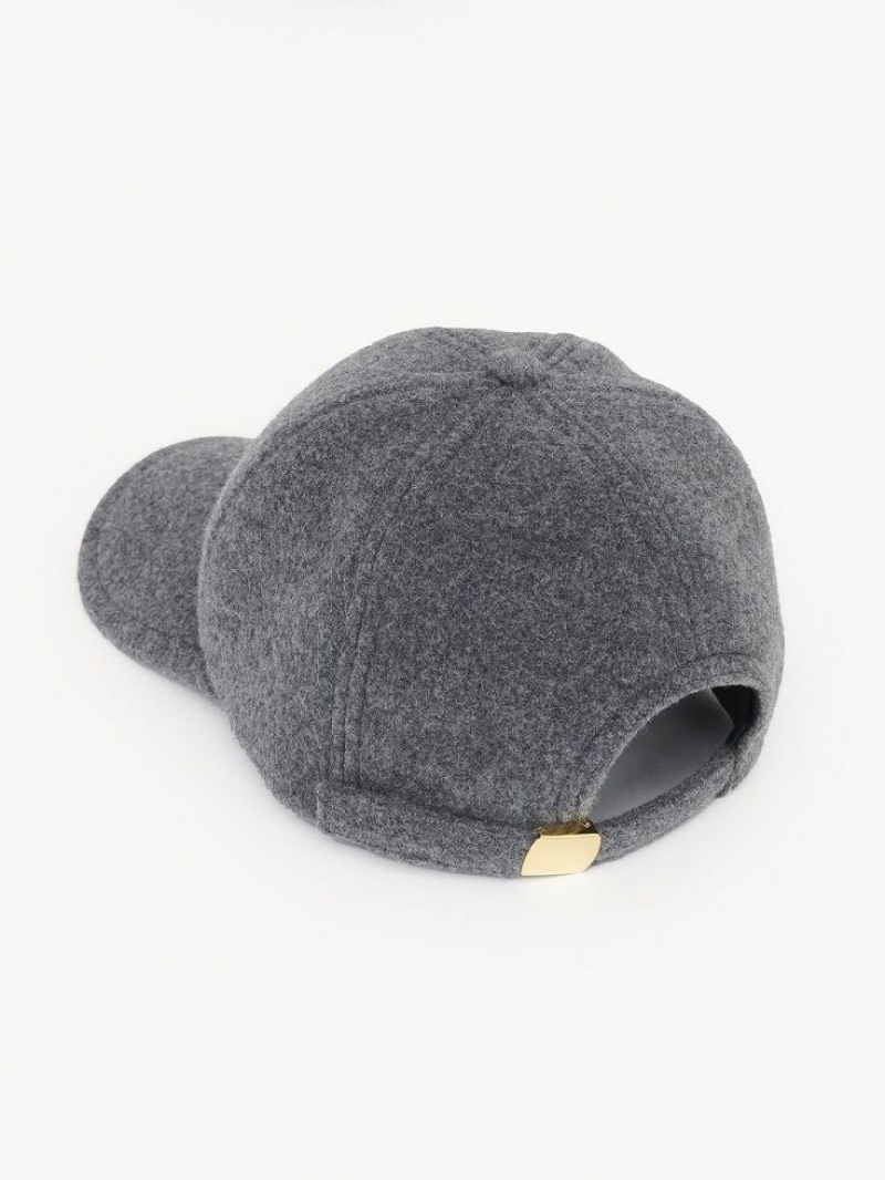 WINTERY GREY Chloe Swing Caps | CHE-SR14470