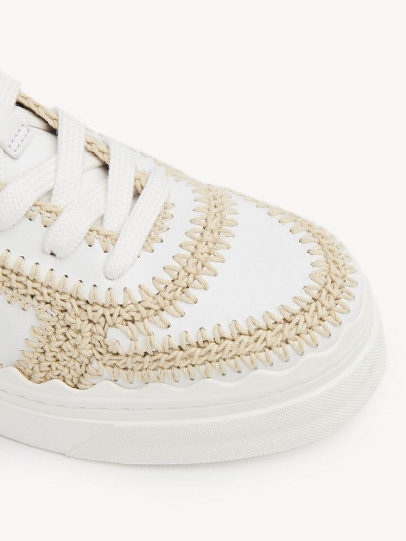 White Chloe Lauren Sneakers | CHE-SR14191