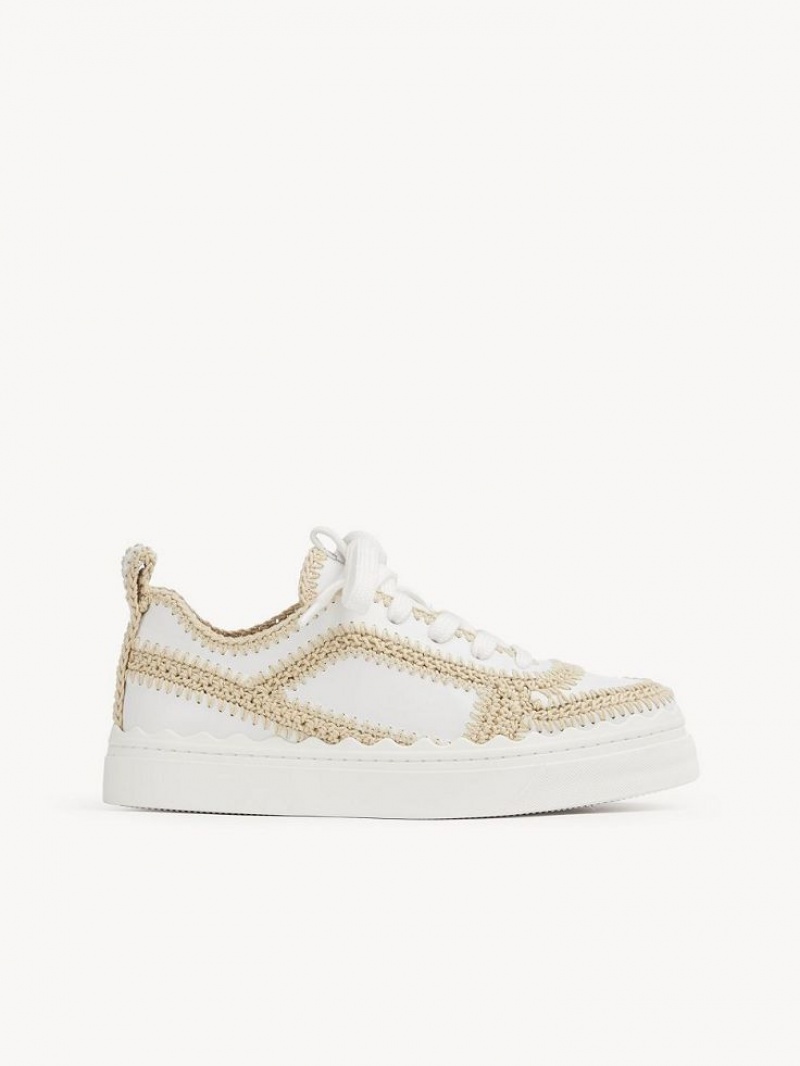 White Chloe Lauren Sneakers | CHE-SR14191