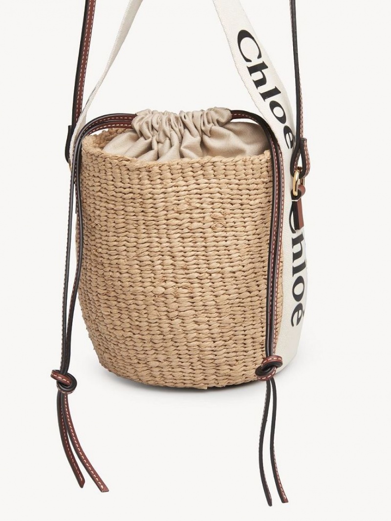 White Chloe Small Woody Baskets | CHE-SR13657