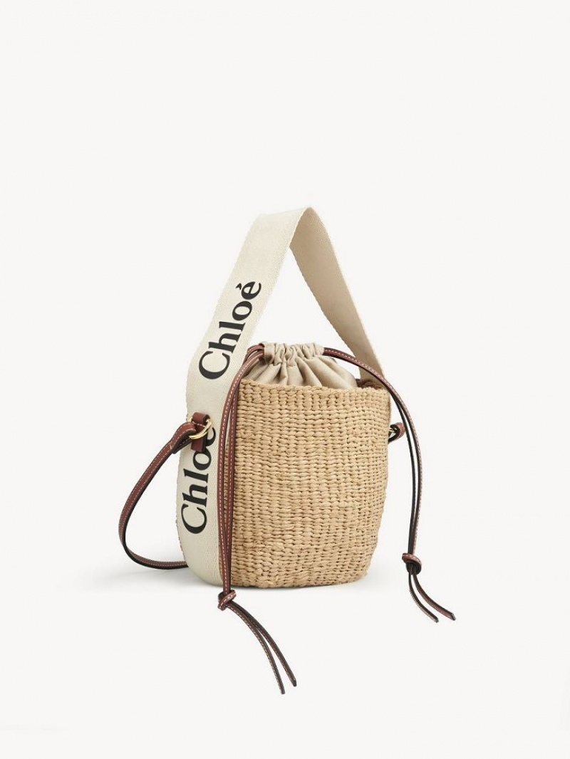 White Chloe Small Woody Baskets | CHE-SR13657