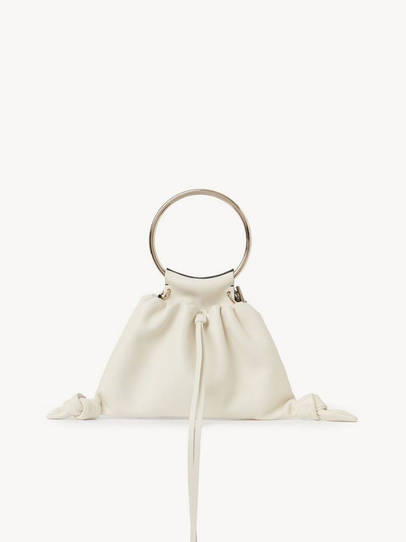 White - Black 1 Chloe Arlène Pouch Mini Bags | CHE-SR13739